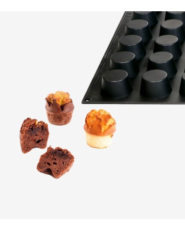 MOULE EN SILICONE 60*40 MINI MUFFIN Ø 5 CM BEH TUNISIE