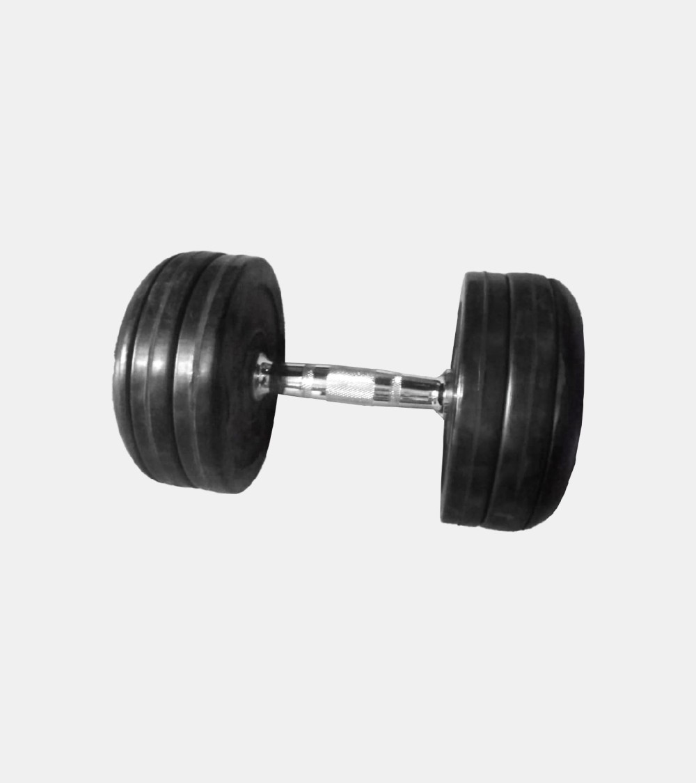 HALTERE NOIR REV CAOUTCHOUC PRO-STYLE 2 20 KG BEH TUNISIE