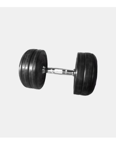 HALTERE NOIR REV CAOUTCHOUC PRO-STYLE 2 20 KG BEH TUNISIE