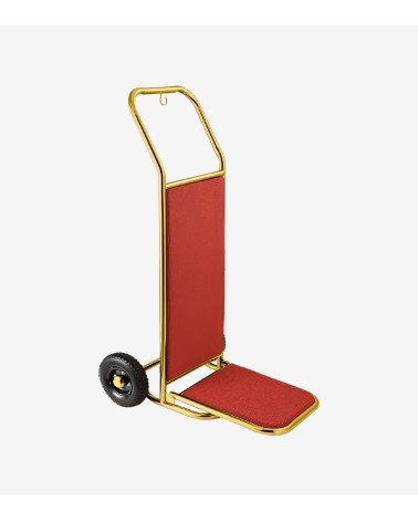 CHARIOT A BAGAGE DIABLE DORE TAPIS ROUGE BEH TUNISIE