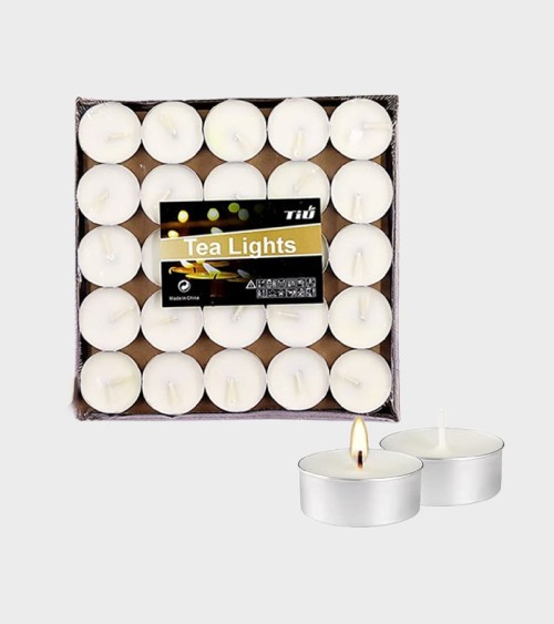 LOT DE 50 BOUGIES TEA-LIGHT // BEH TUNISIE