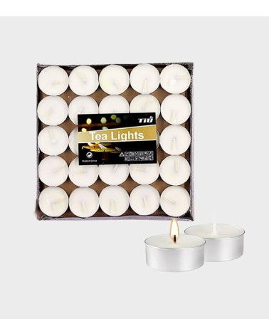 LOT DE 50 BOUGIES TEA-LIGHT // BEH TUNISIE