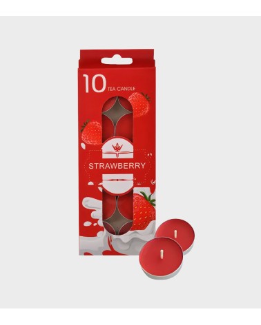 LOT DE 10 BOUGIES TEA-LIGHT -BEH TUNSIIE