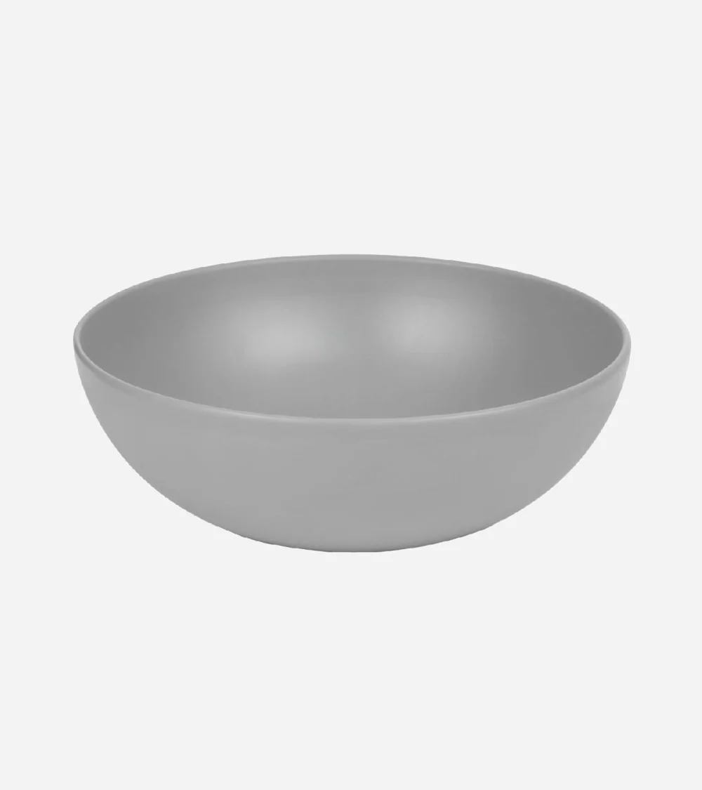 BOL ROND "MOON" ⌀ 29 CM GRIS , H 10 MÉLAMINE BEH TUNISIE