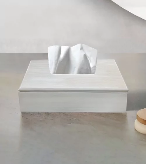 PORTE SERVIETTE EN BOIS BLANC BEH TUNISIE