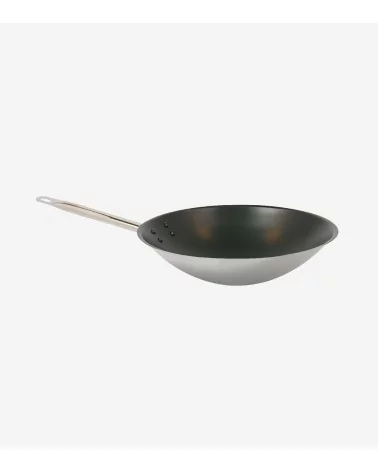 POÊLE WOK À FOND PLAT ANTI ADHESIF 36 CM BEH TUNISIE