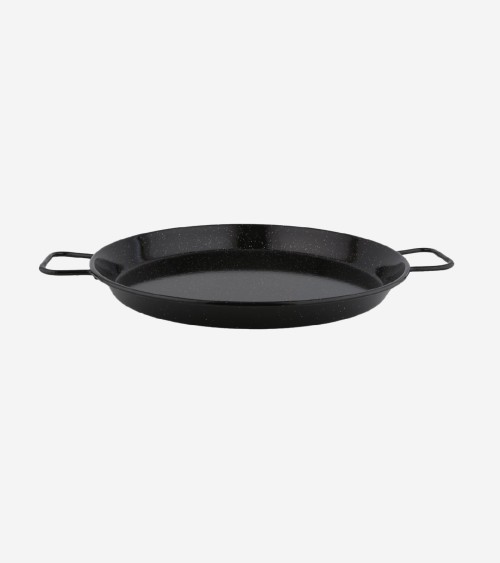 PLAT A PAELLA ACIER EMAILLE Ø 10 CM BEH TUNISIE