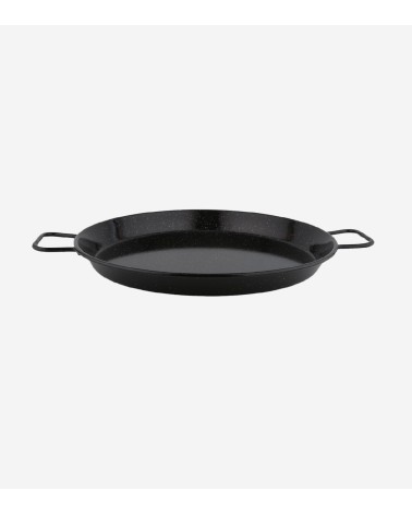 PLAT A PAELLA ACIER EMAILLE Ø 10 CM BEH TUNISIE
