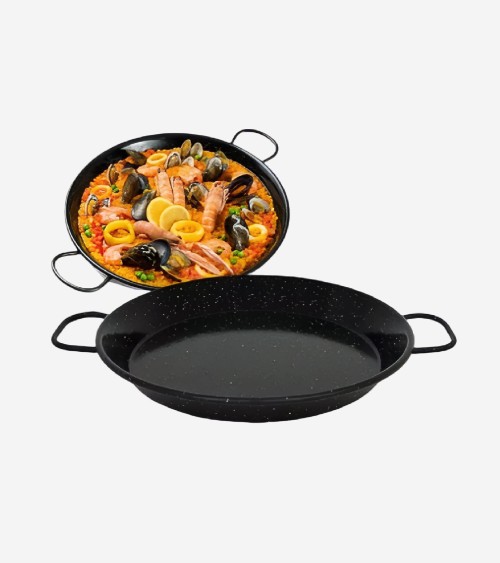 PLAT A PAELLA ACIER EMAILLE CM BEH TUNISIE