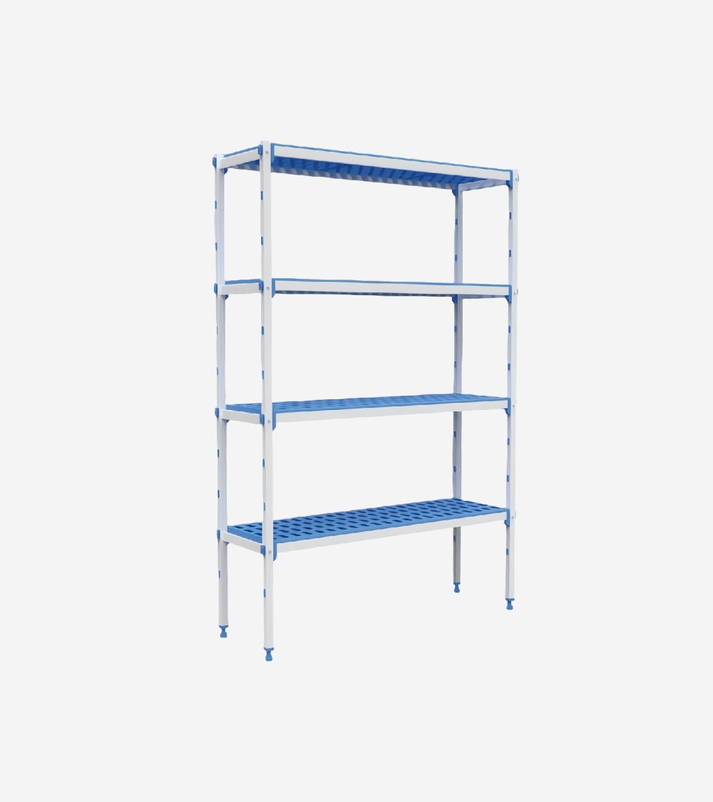 ETAGERE ANGLE 4 NIVEAUX L800 × P385 × H1750 MM BEH TUNISIE