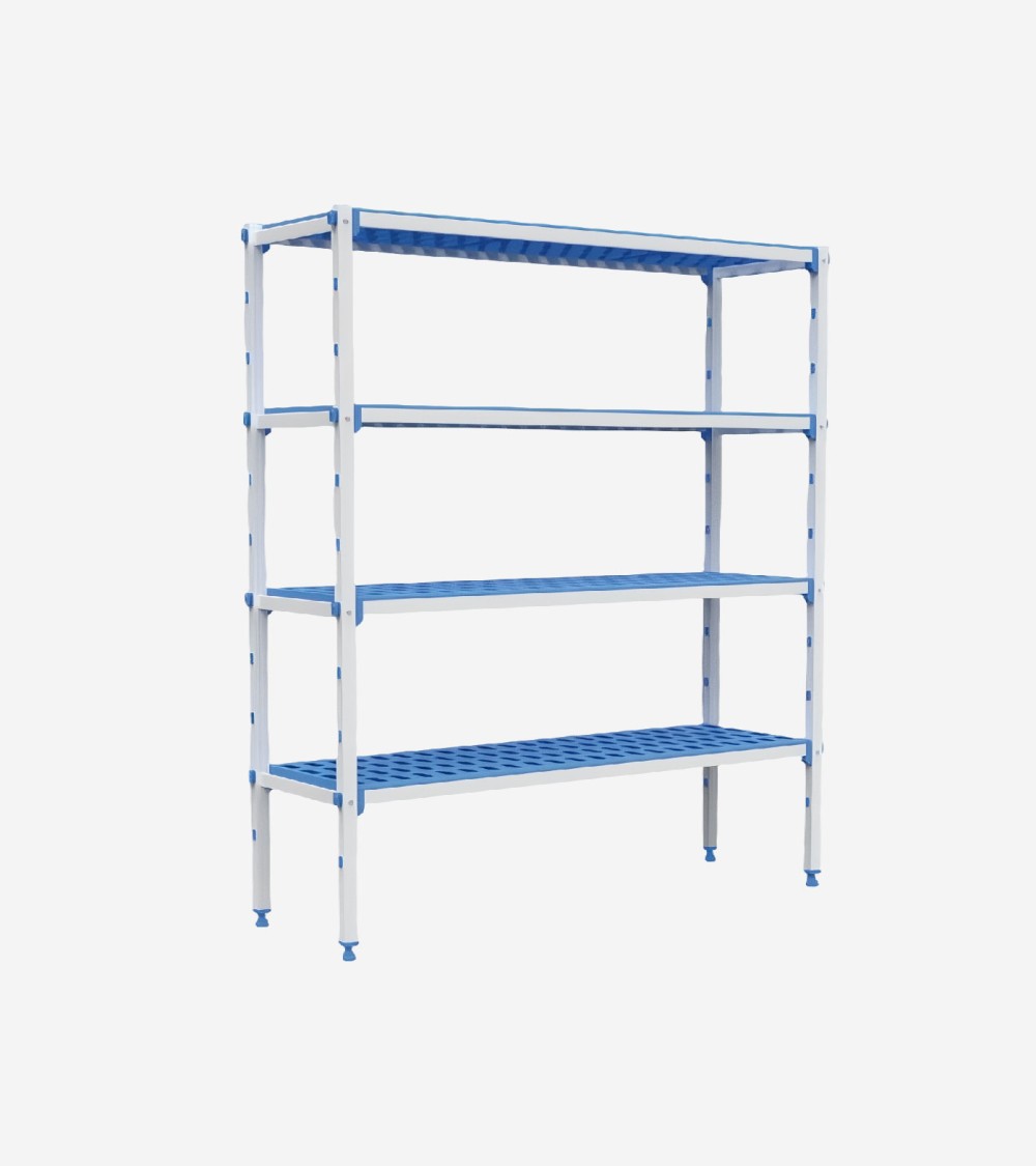 ETAGÈRE 4 NIVEAUX L935 × P555 × H1750 MM BEH TUNISIE