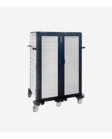 CHARIOT PORTE PLATEAUX 9 + 9 AVEC 2 PORTES BEH TUNISIE