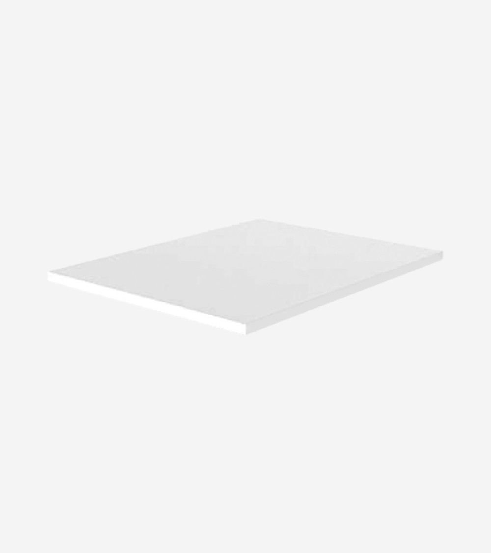 TABLETTE CUBIC EN BOIS BLANCHE 50 × 35 × 1.5 CM BEH TUNISIE