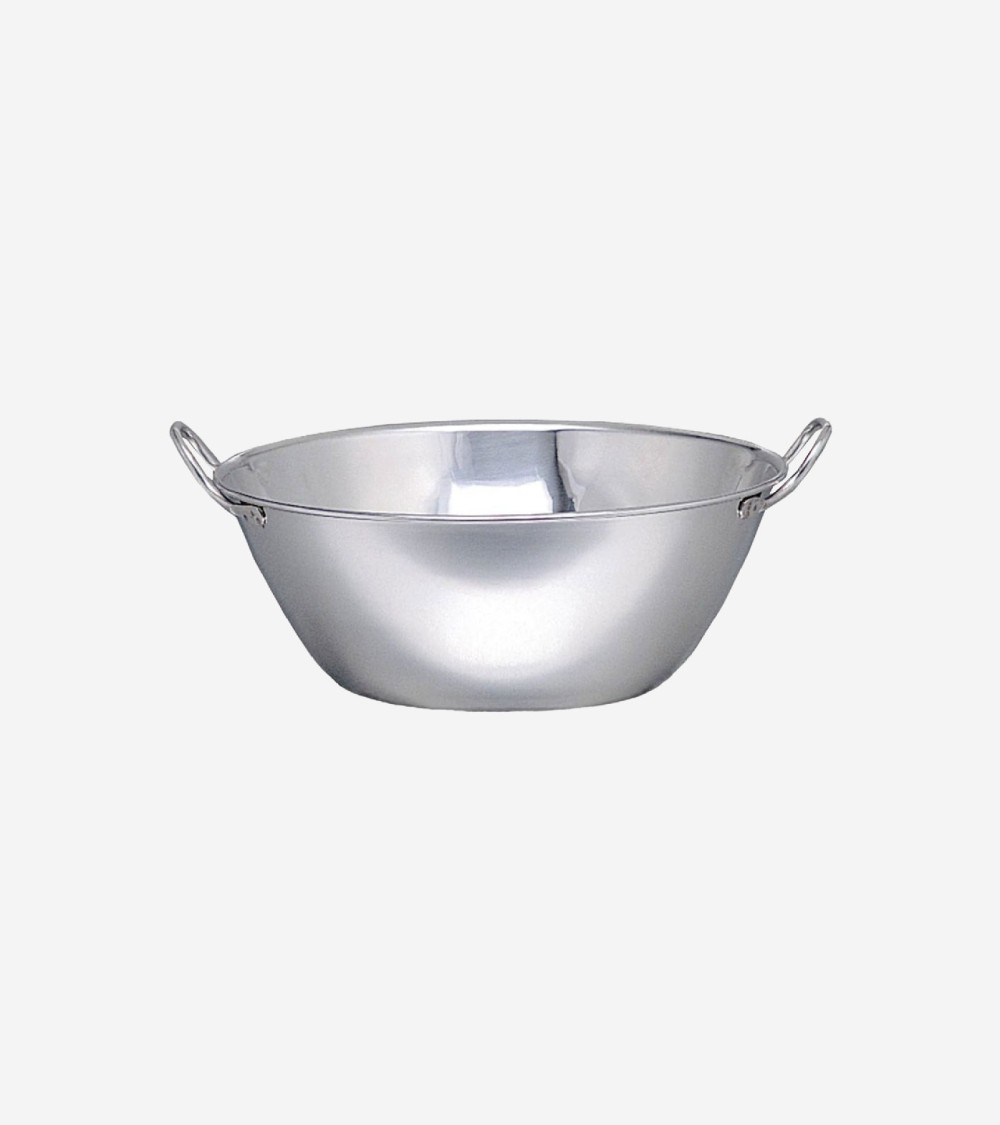 BASSINE INOX À FOND BOMBÉE Ø 25 CM BEH TUNISIE