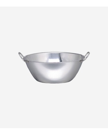 BASSINE INOX À FOND BOMBÉE Ø 25 CM BEH TUNISIE