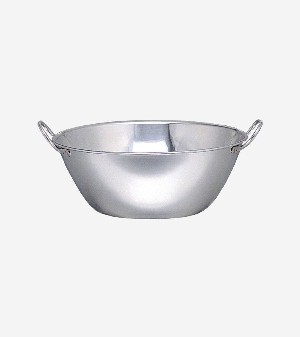 BASSINE INOX À FOND BOMBÉE Ø 40 CM BEH TUNISIE