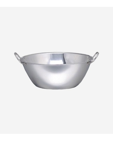 BASSINE INOX À FOND BOMBÉE Ø 40 CM BEH TUNISIE