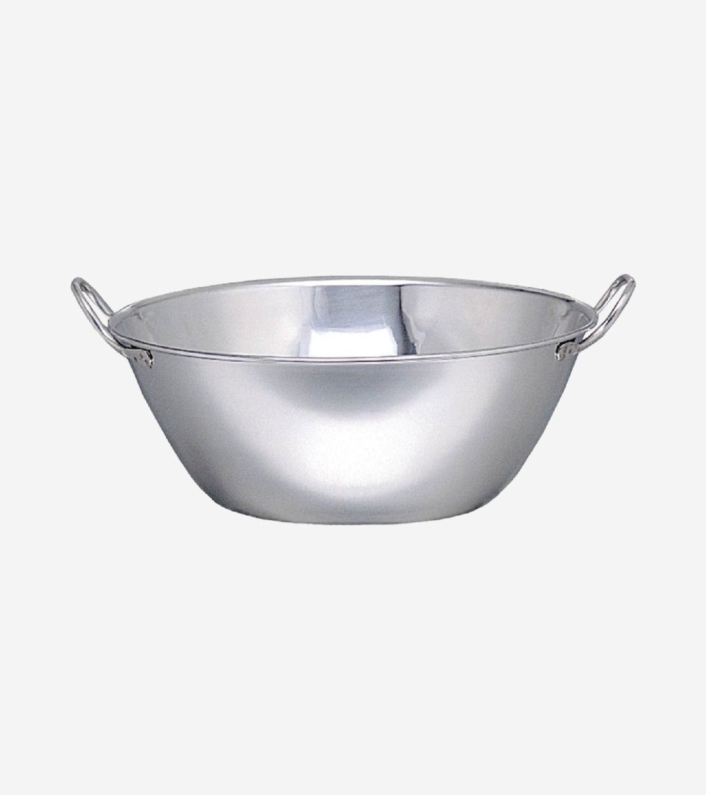 BASSINE INOX À FOND BOMBÉE Ø 50 CM BEH TUNISIE