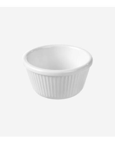 RAMEKIN ROND "RIBBED" Ø 5,8 CM BLANC BEH TUNISIE