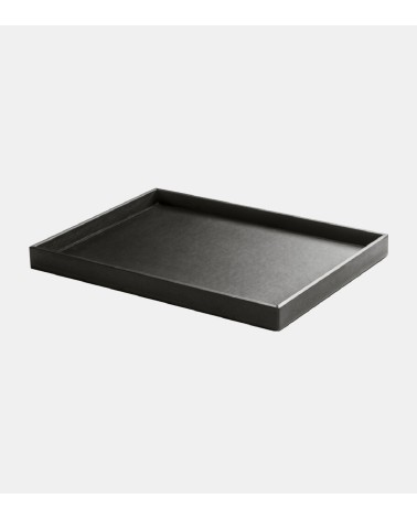 PLATEAU DE COURTOISIE PRESTIGE NOIR 35 × 24 × 3.5 CM BEH TUNISIE