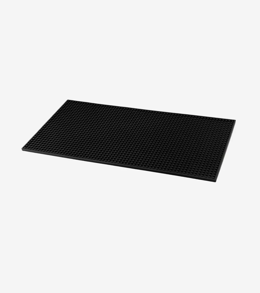 TAPIS DE BAR NOIR GRAND MODÈLE 60 × 28,5 CM BEH TUNISIE
