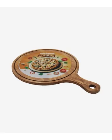 PLANCHE À PIZZA RONDE EN BOIS Ø 50 CM BEH TUNISIE