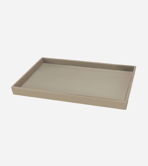 PLATEAU DE COURTOISIE PRESTIGE TAUPE 40 × 33 × 3.2 CM BEH TUNISIE