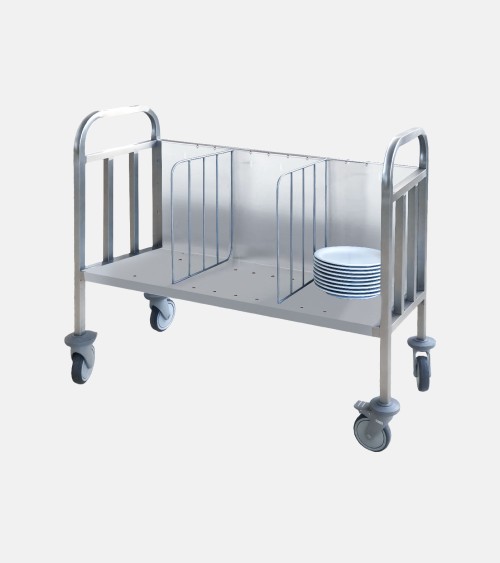 CHARIOT PORTE ASSIETTES EN INOX BEH TUNISIE