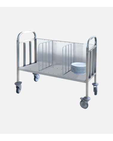 CHARIOT PORTE ASSIETTES EN INOX BEH TUNISIE