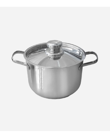 MARMITE EN INOX 24 CM - 6,3 LITRES AVEC COUVERCLE BEH TUNISIE