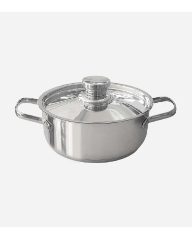 FAITOUT EN INOX 28 CM - 6,7 LITRES AVEC COUVERCLE BEH TUNISIE