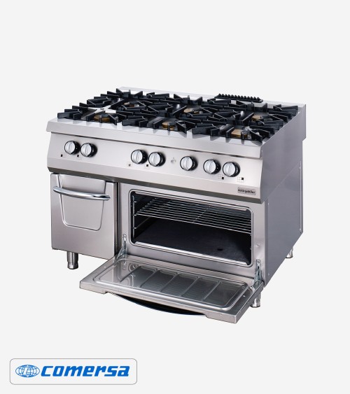 6 FEUX SUR FOUR GAZ S900/120 AVEC PLACARD FERMÉ BEH TUNISIE