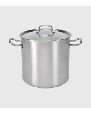 MARMITE HAUTE INOX Ø 50 CM - 98 LITRES AVEC COUVERCLE BEH TUNISIE