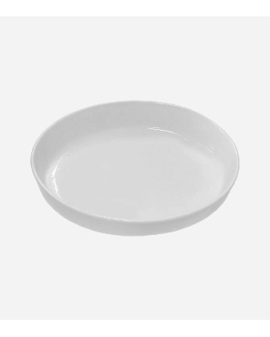PLAT OVALE PORCELAINE À FEU 37,5 × 28 × 6,5 CM BEH TUNISIE