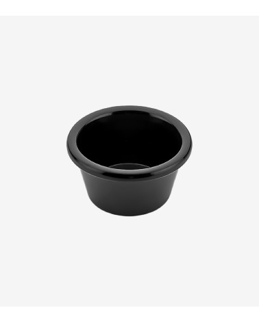 RAMEKIN ROND "RIBBED" 5,8 CM NOIR EN MÉLAMINE BEH TUNISIE