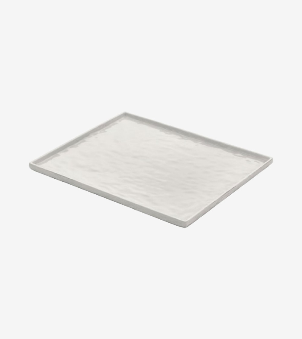 PLATEAU EFFET PIÈRRE BLANC 26,5 x 32,5 CM GN1/2 BEH TUNISIE