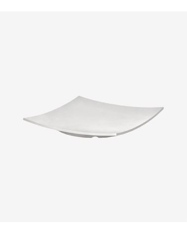 PLAT CARRÉ SAKU BLANC EFFET PLUIE BEH TUNISIE