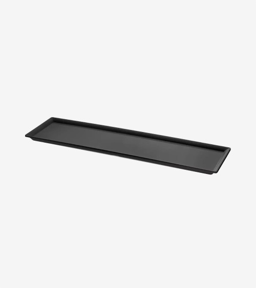 PLATEAU RECTANGULAIRE "MAYA" NOIR 58 x 16 CM BEH TUNISIE