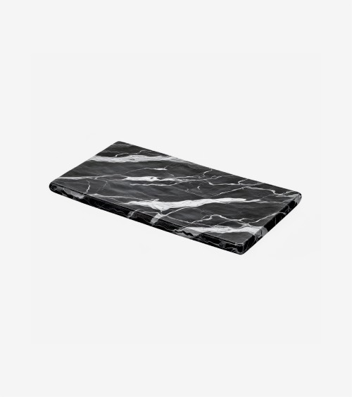 PLATEAU MARBRÉ NOIR 53 X 32,5 CM BEH TUNISIE