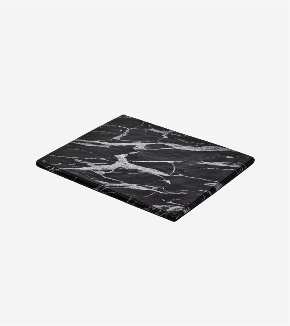 PLATEAU MARBRÉ NOIR 26,5 X 32,5 CM BEH TUNISIE