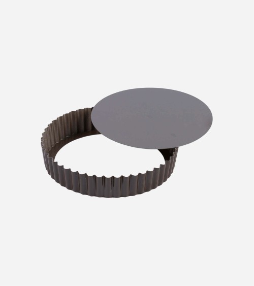 TOURTIÈRE ROND CANNELÉ À FOND MOBILE Ø 22 CM BEH TUNISIE
