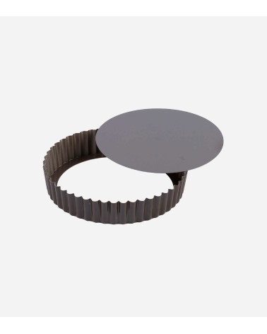 TOURTIÈRE ROND CANNELÉ À FOND MOBILE Ø 22 CM BEH TUNISIE