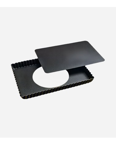 TARTELETTE RECTANGULAIRE CANNELÉ FOND MOBILE ANTI-ADHÉRENT BEH TUNISIE