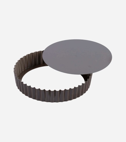 TOURTIÈRE À REVÊTEMENT RENFORCÉ CANNELÉ & FOND MOBILE Ø 28 CM BEH TUNISIE