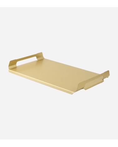 PLATEAU DE SERVICE EN ALUMINIUM GOLD BEH TUNISIE