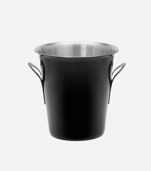 SEAU À CHAMPAGNE CONIQUE NOIR 21 CM BEH TUNISIE