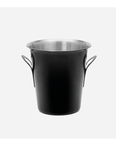 SEAU À CHAMPAGNE CONIQUE NOIR 21 CM BEH TUNISIE
