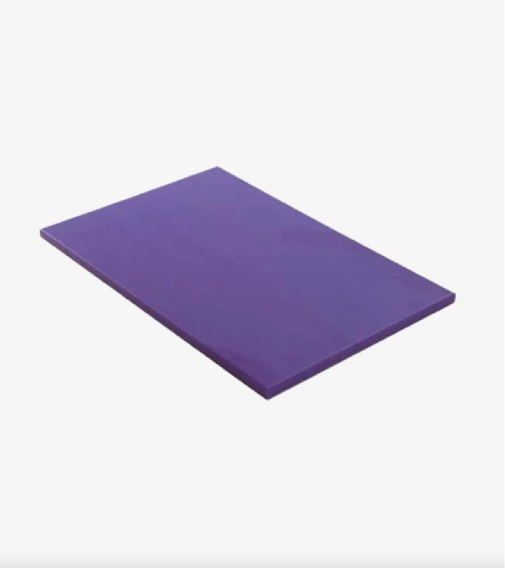 PLANCHE EN POLYÉTHYLÈNE 40 30 × 2 CM VIOLET BEH TUNISIE
