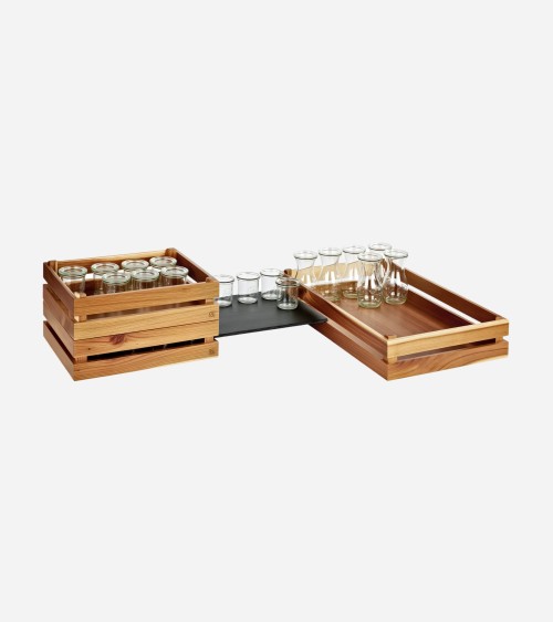 BOITE EN BOIS SUPERBOX GN 1/1 BEIGE 55 BEH TUNISIE