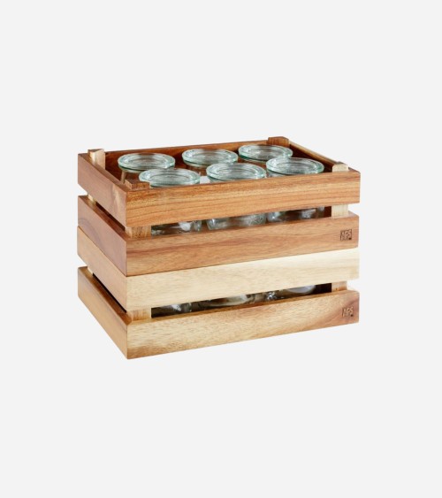 BOITE EN BOIS SUPERBOX GN 1/4 BEIGE 29 BEH TUNISIE